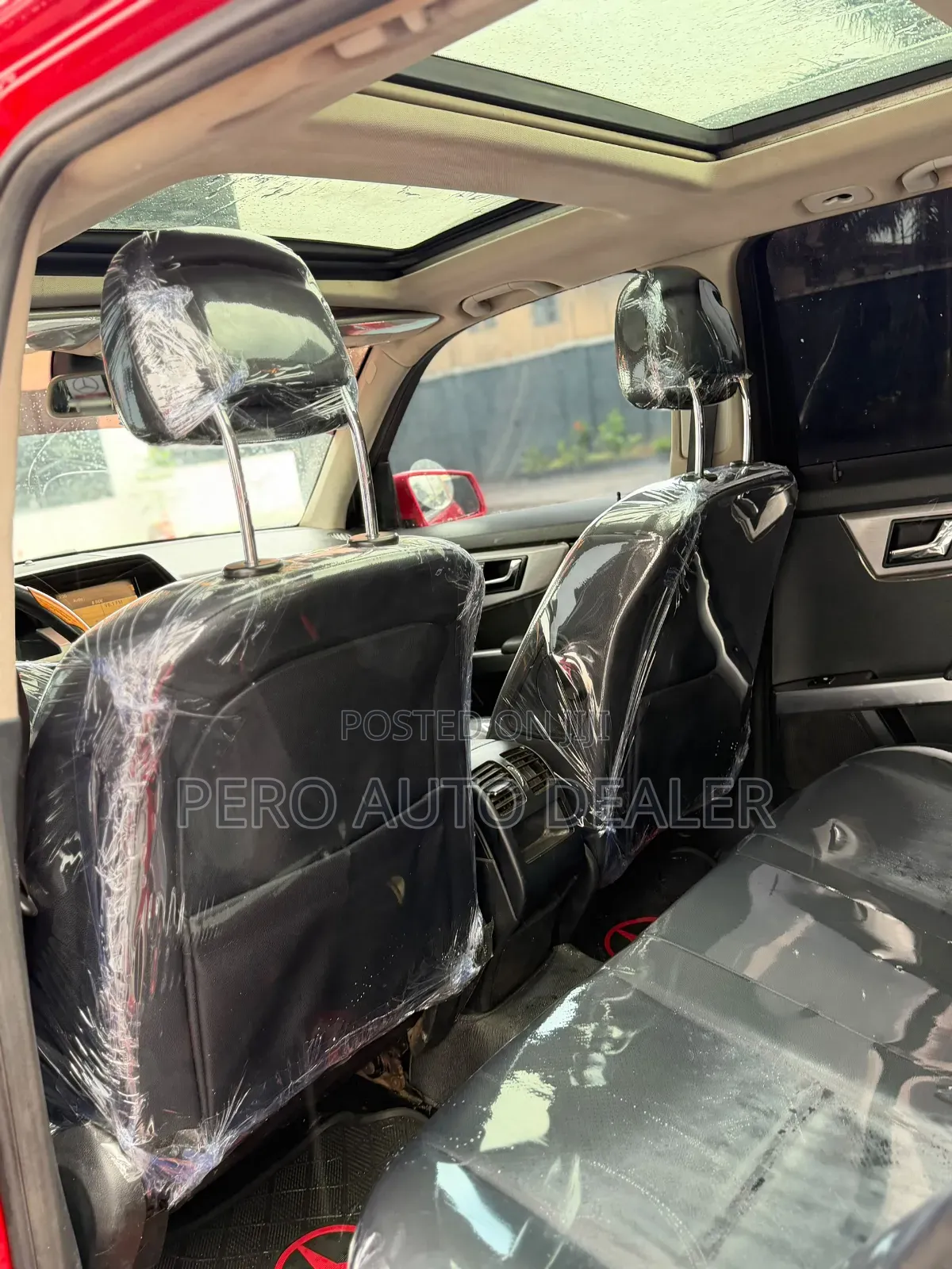 Mercedes-Benz GLK-Class 2011 Red