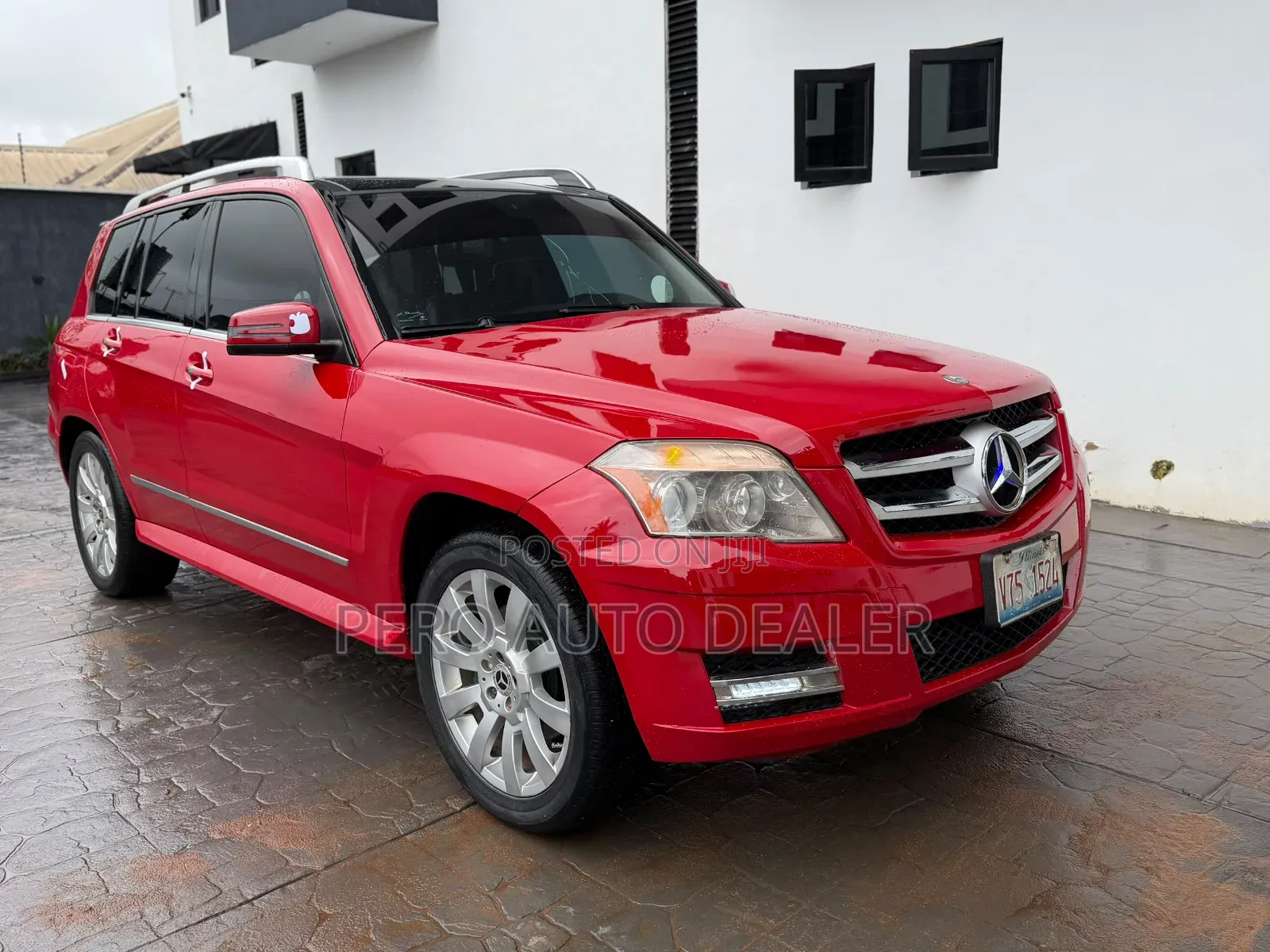 Mercedes-Benz GLK-Class 2011 Red