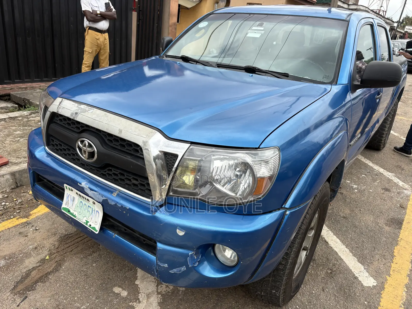 Toyota Tacoma Double Cab V6 2011 Blue