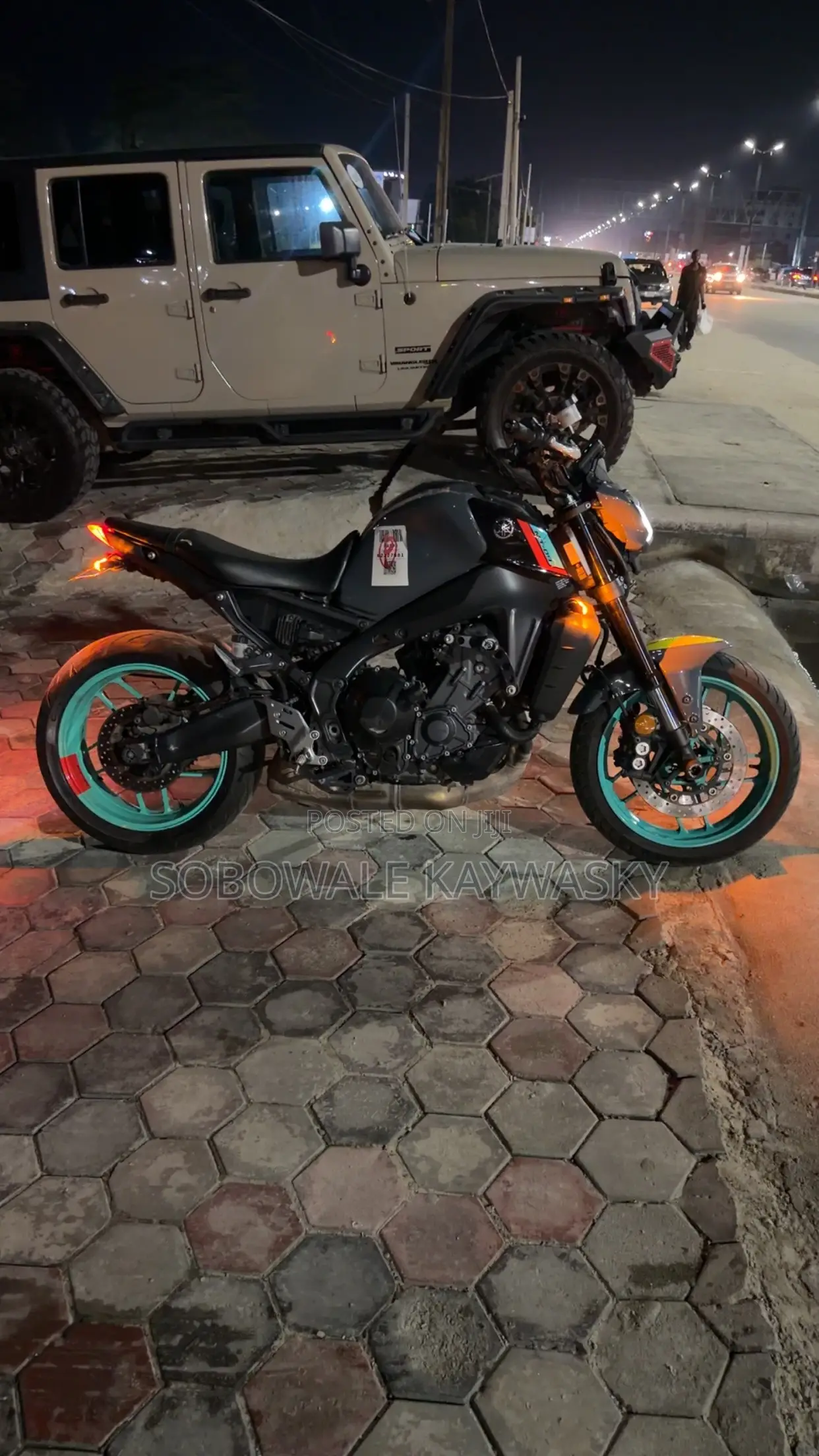 Yamaha MT-09 2023 Beige