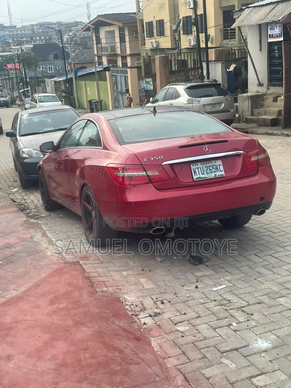 Mercedes-Benz E350 2010 Red