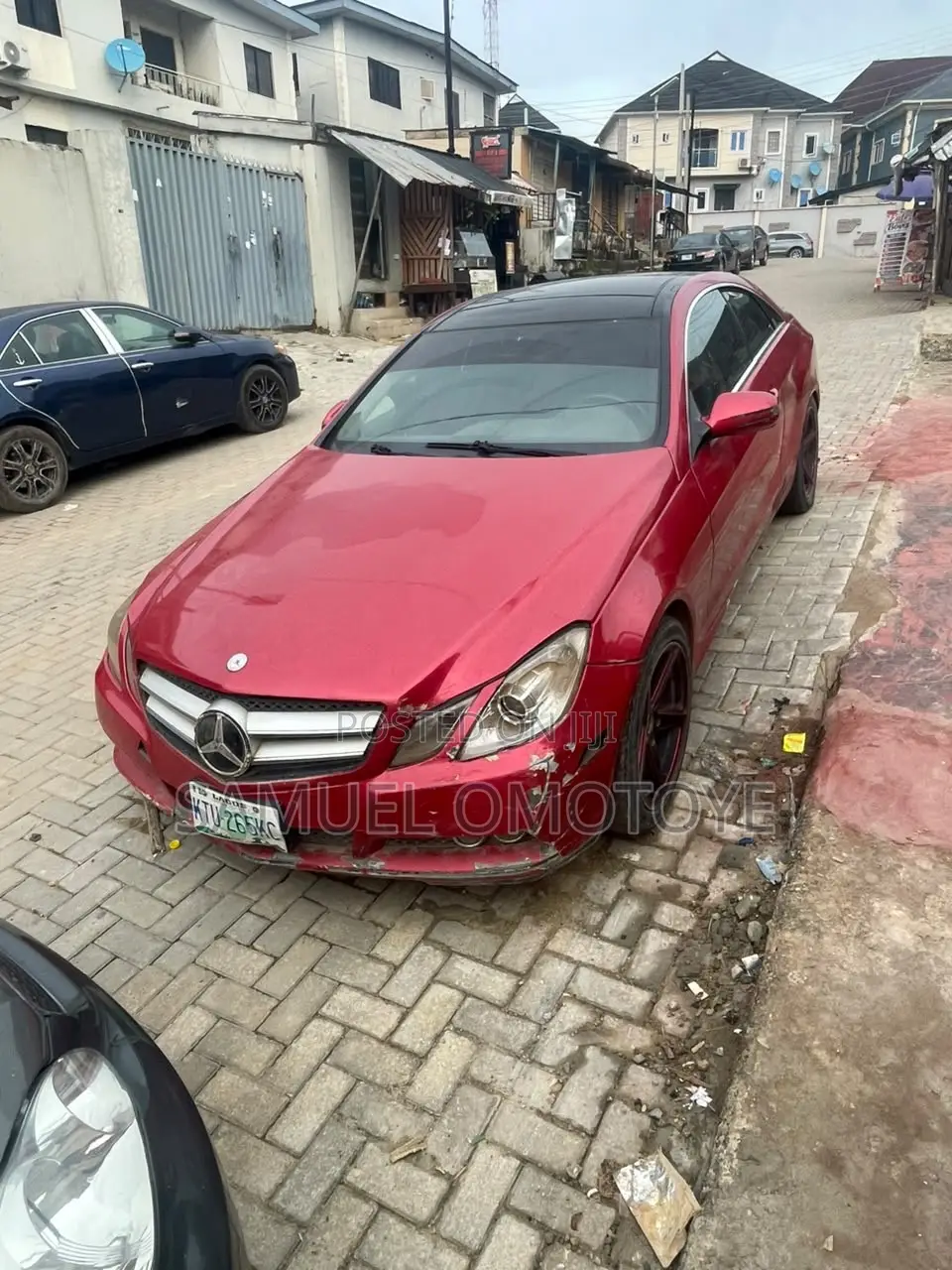 Mercedes-Benz E350 2010 Red