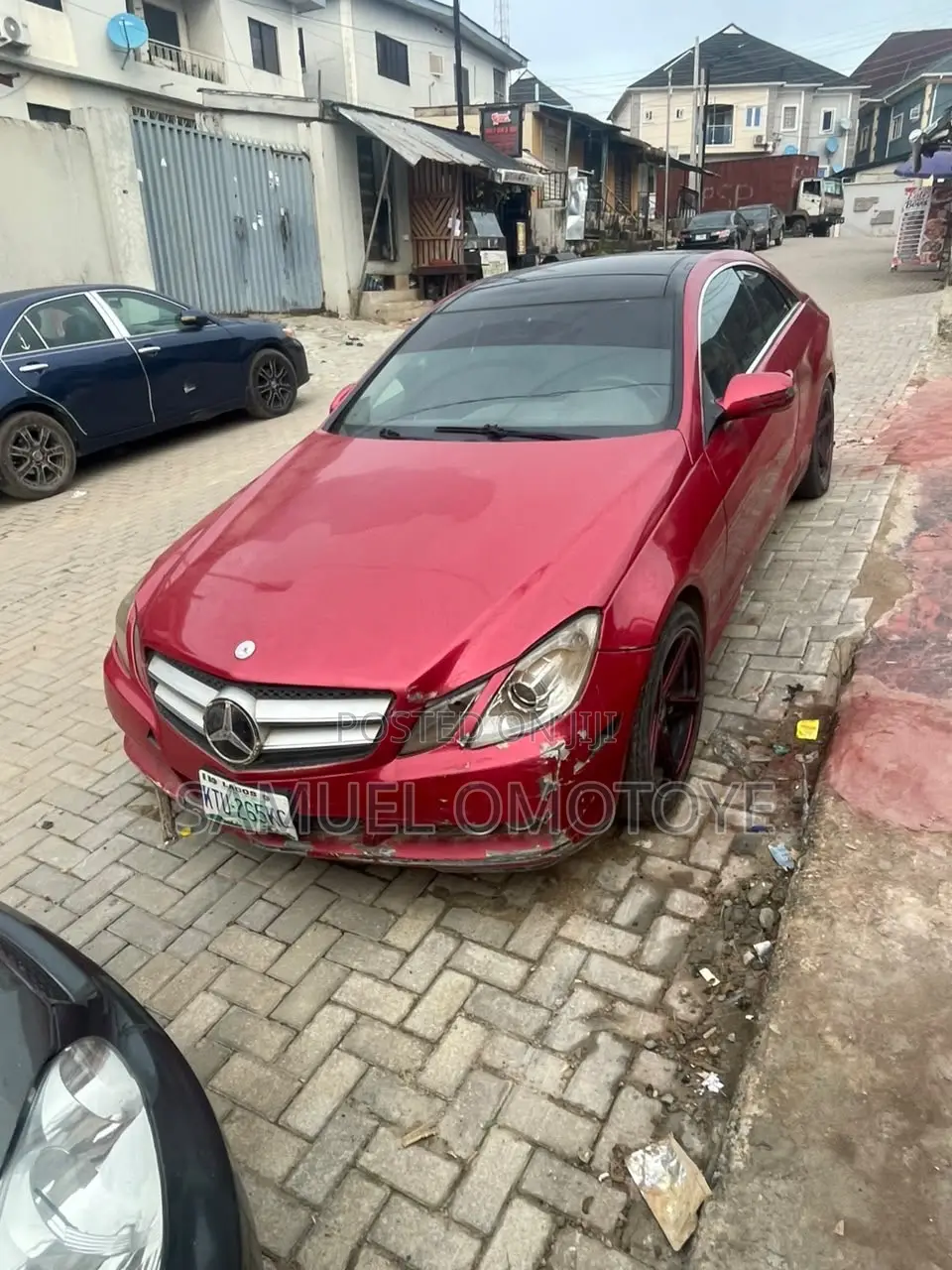 Mercedes-Benz E350 2010 Red