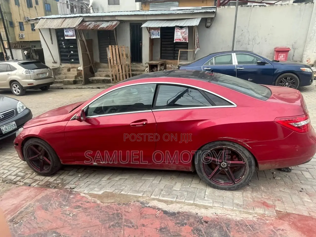 Mercedes-Benz E350 2010 Red