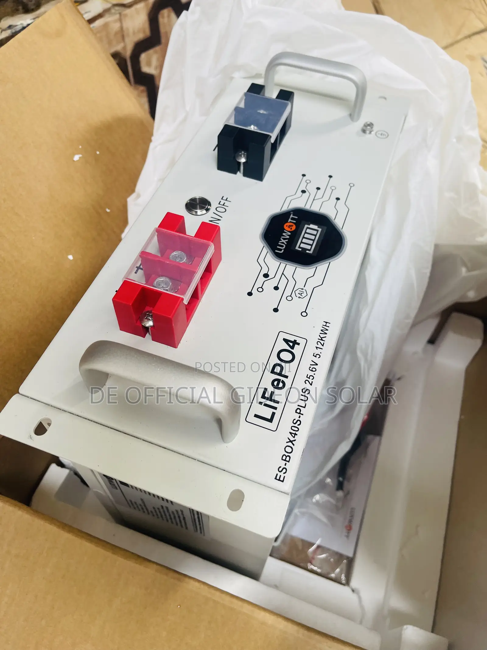 Luxwatt 5kwh Lithium Battery 24volts