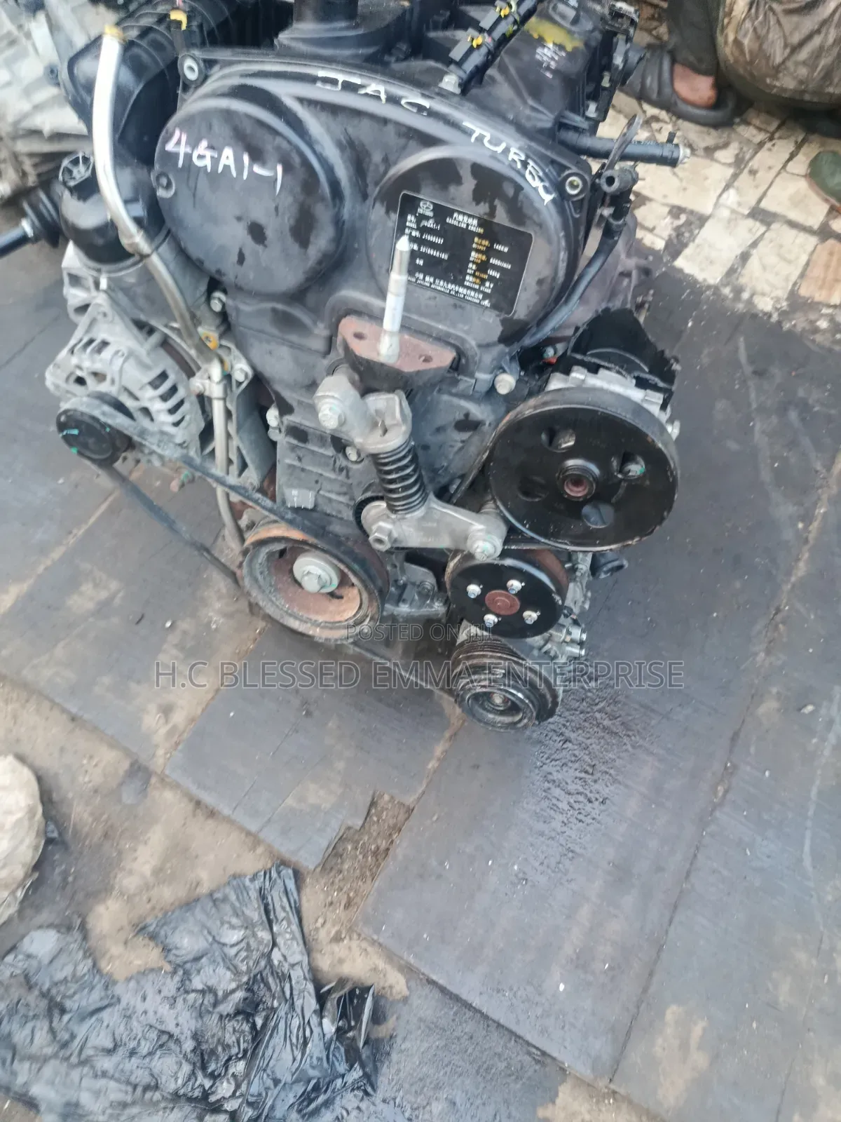 Complete Engine for JAC T6 TURBO