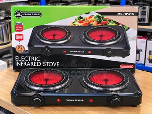 Masterchef 2000W Double Infrared Electric Stove for Home–MC-Hp415