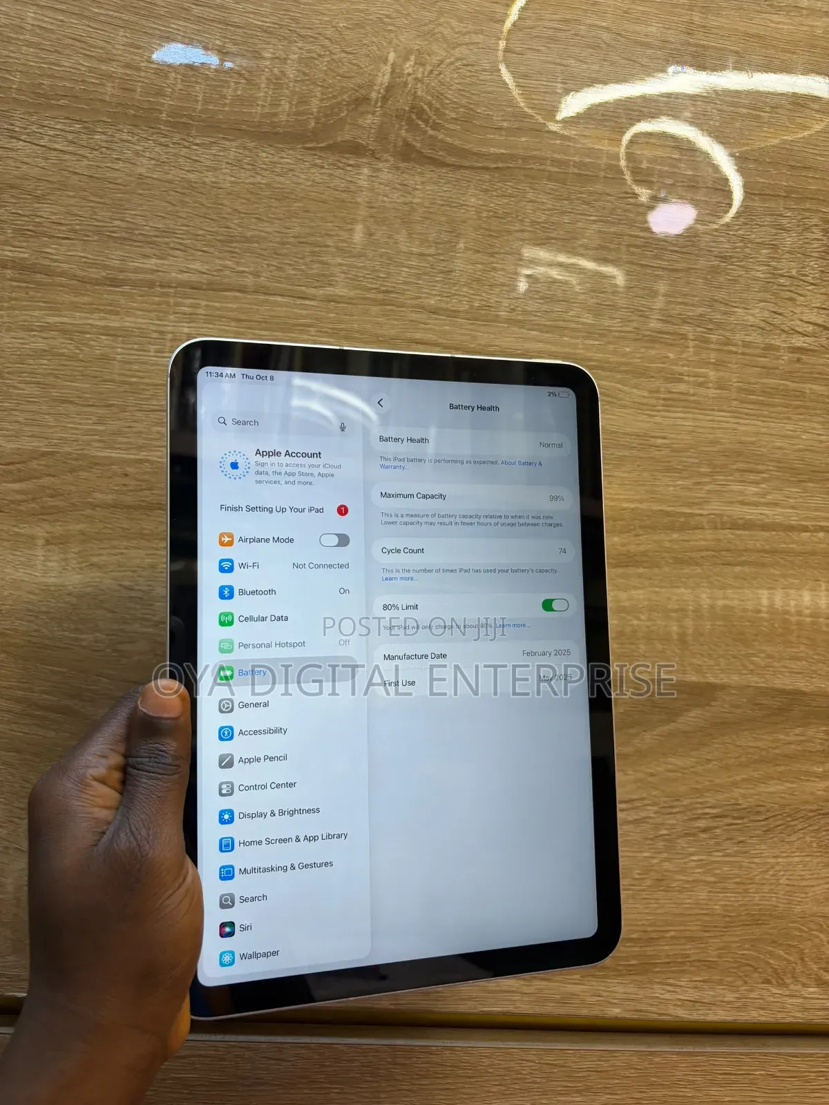 Apple iPad (2025) 128 GB Silver