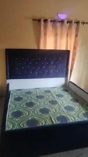 Bed and Soft Mattress Very Clean 6 by 6