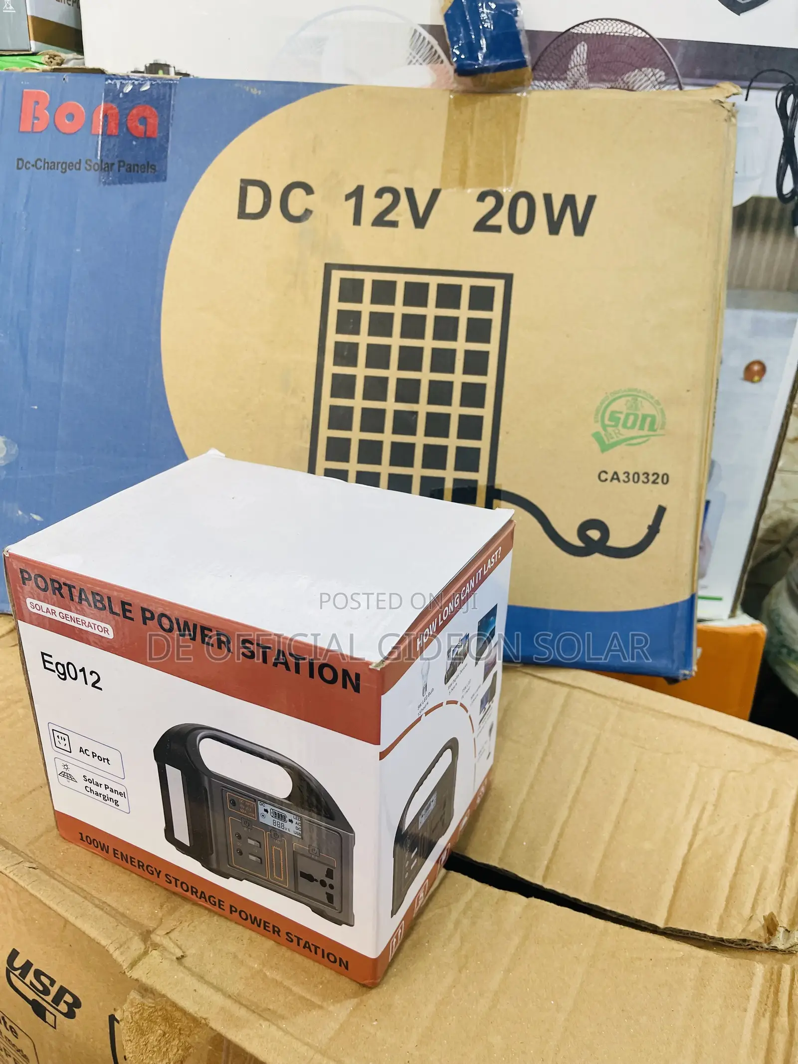 150watts Portable Solar Generator With Panel