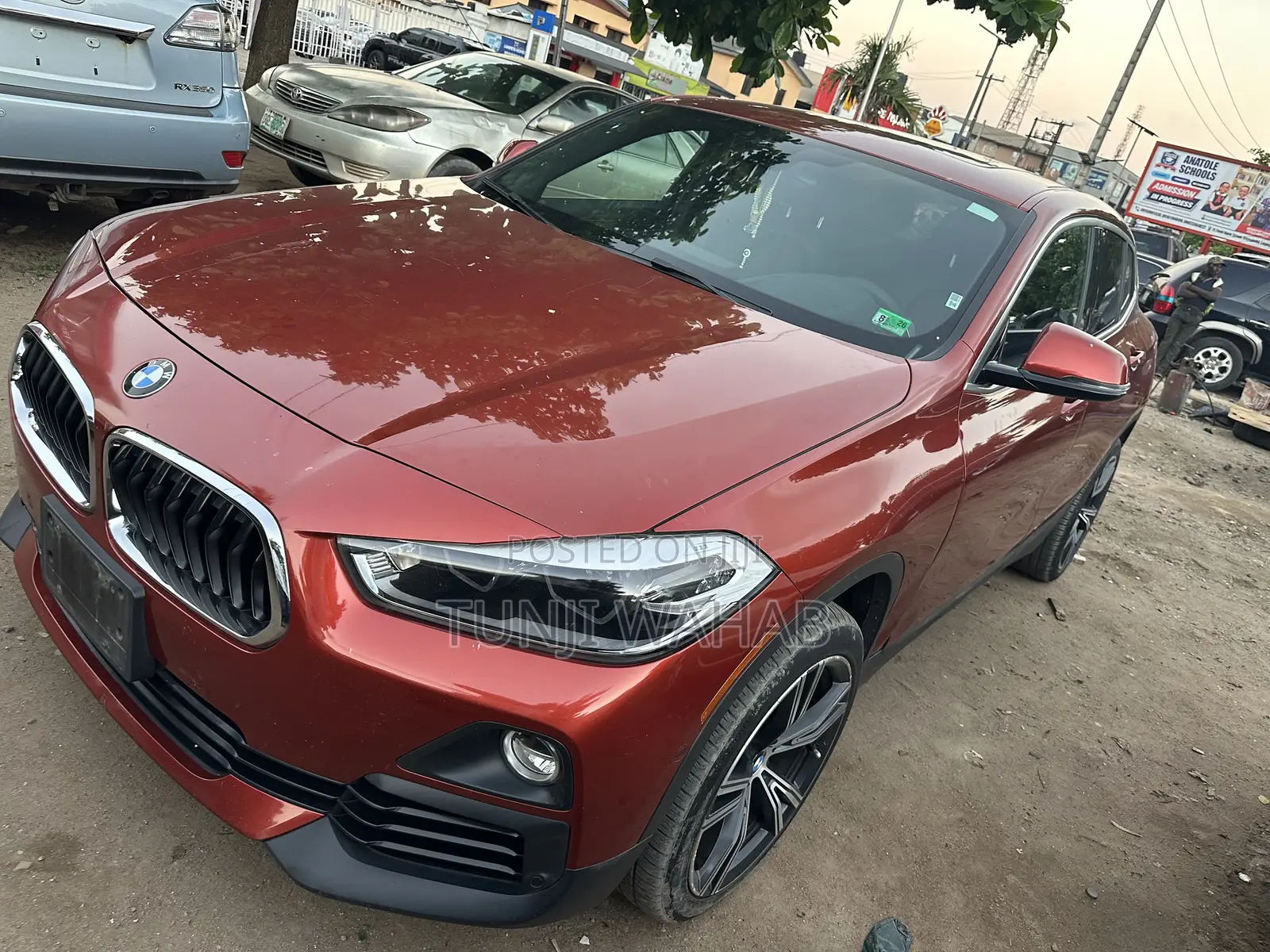 BMW X2 2018 Maroon