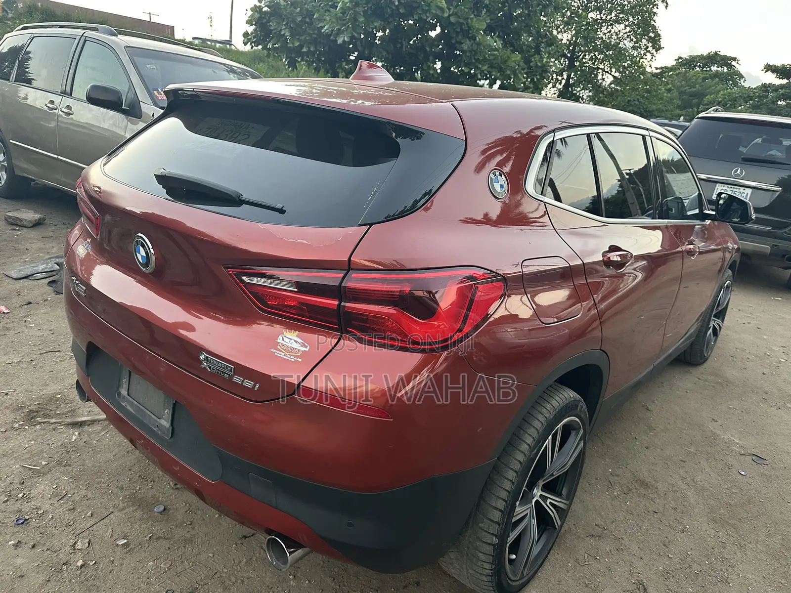 BMW X2 2018 Maroon