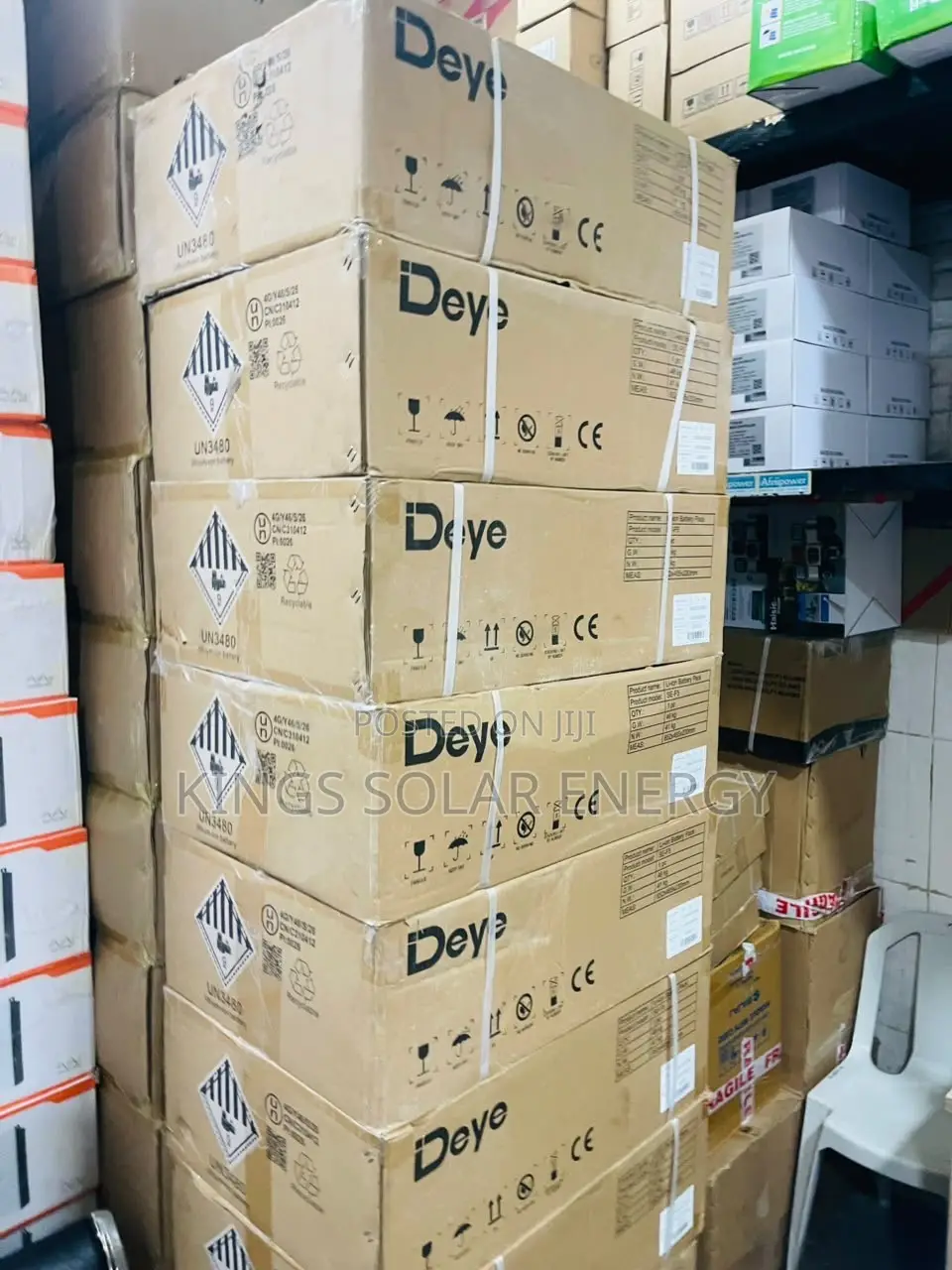 Deye Lithium Ion Battery 5khw 48v Much Available