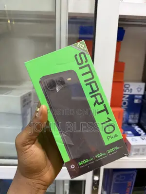New Infinix Smart 10 Plus 128 GB Black