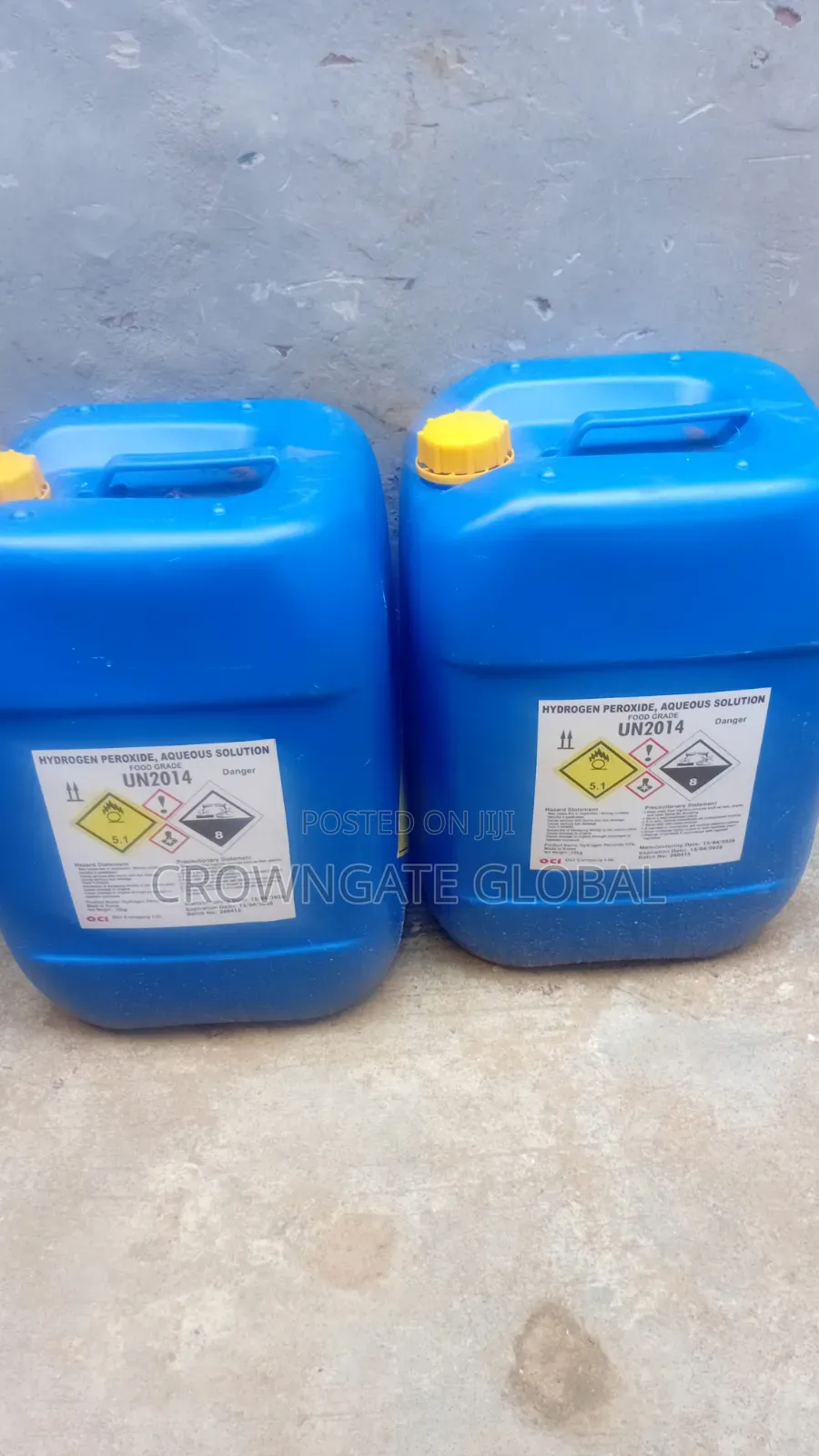 Hydrogen Peroxide ( Food Grade )