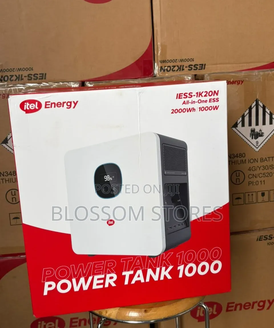 Itel Powertank 1kva Output With 2kwh Battery