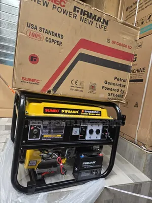 10kVA Sumec Fireman Petrol Generator – 100% Copper Coil