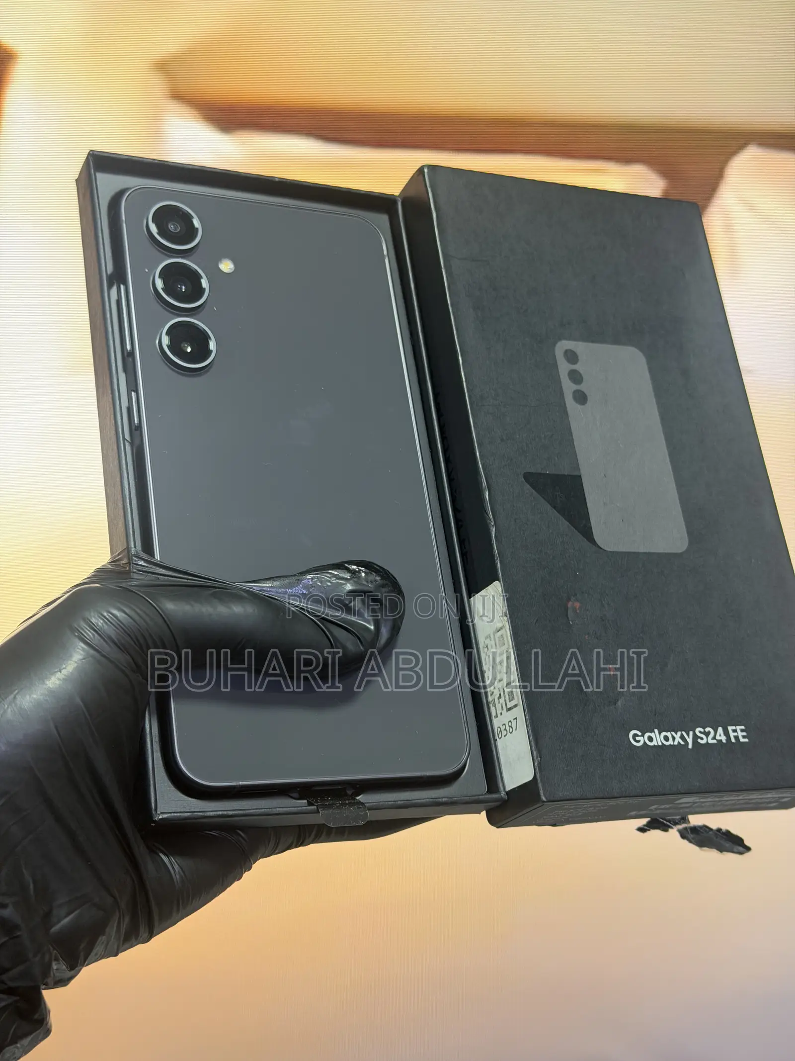 Samsung Galaxy S24 FE 128 GB Black