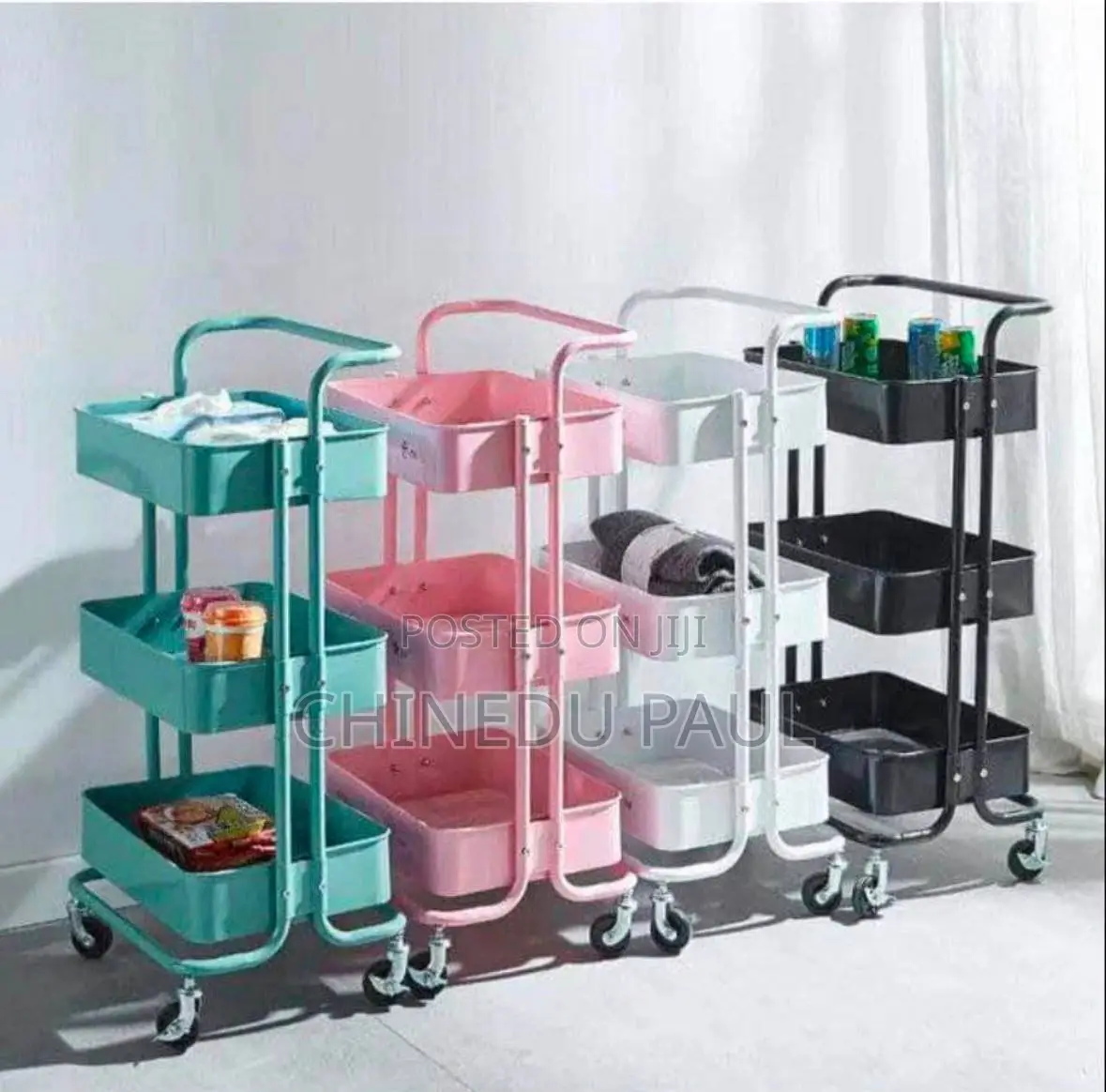 3-Layer Trolley Now Available in Different Colors