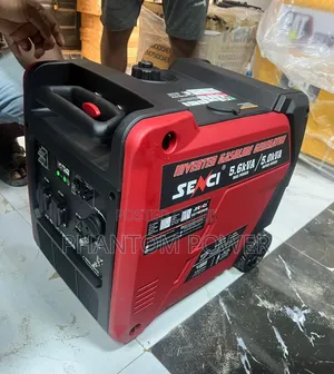 The New Senci SC7800iES {5.6kva Full Power} Petrol Inverter Generator