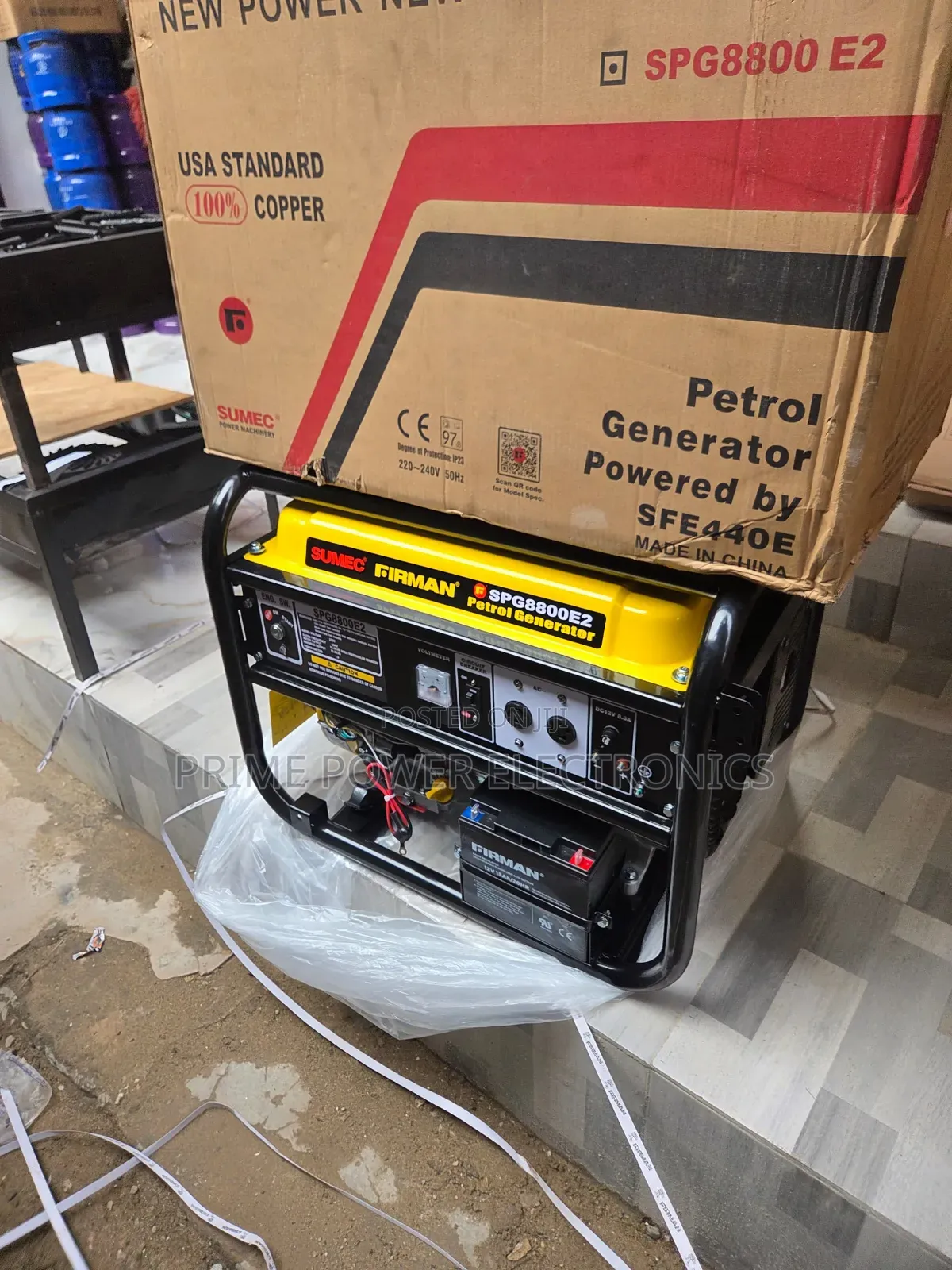 Sumec Fireman 10kVA Generator – Reliable Power Supply
