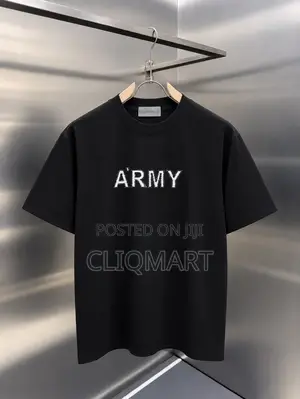 AMI Paris "A'AMI" Logo Embroidered T-Shirt | Grey, Black & White