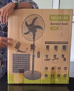 Tentman Solar Fan + Power Bank