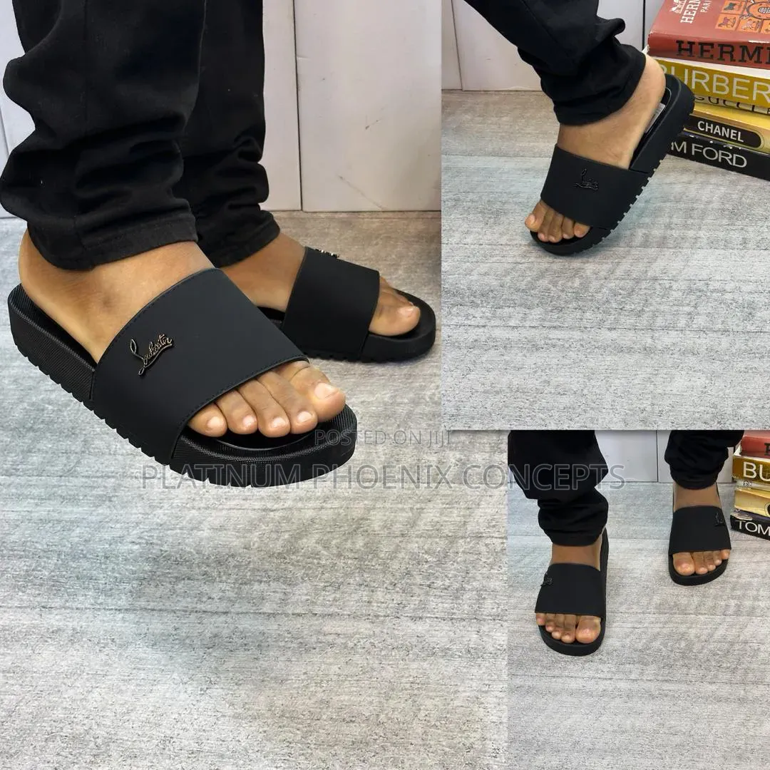 Luxury Fashion Slides (Full Boxed )