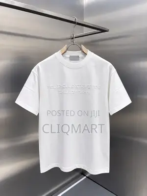 You Should Strive For" Embroidered Slogan T-Shirt