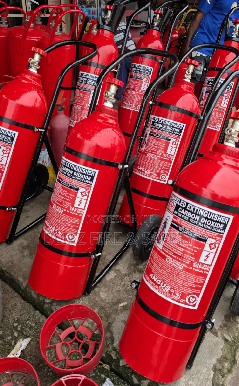 25kg CO2 Fire Extinguisher