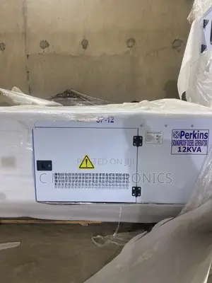 Perkins 12KVA Soundproof Diesel Generator – Brand New