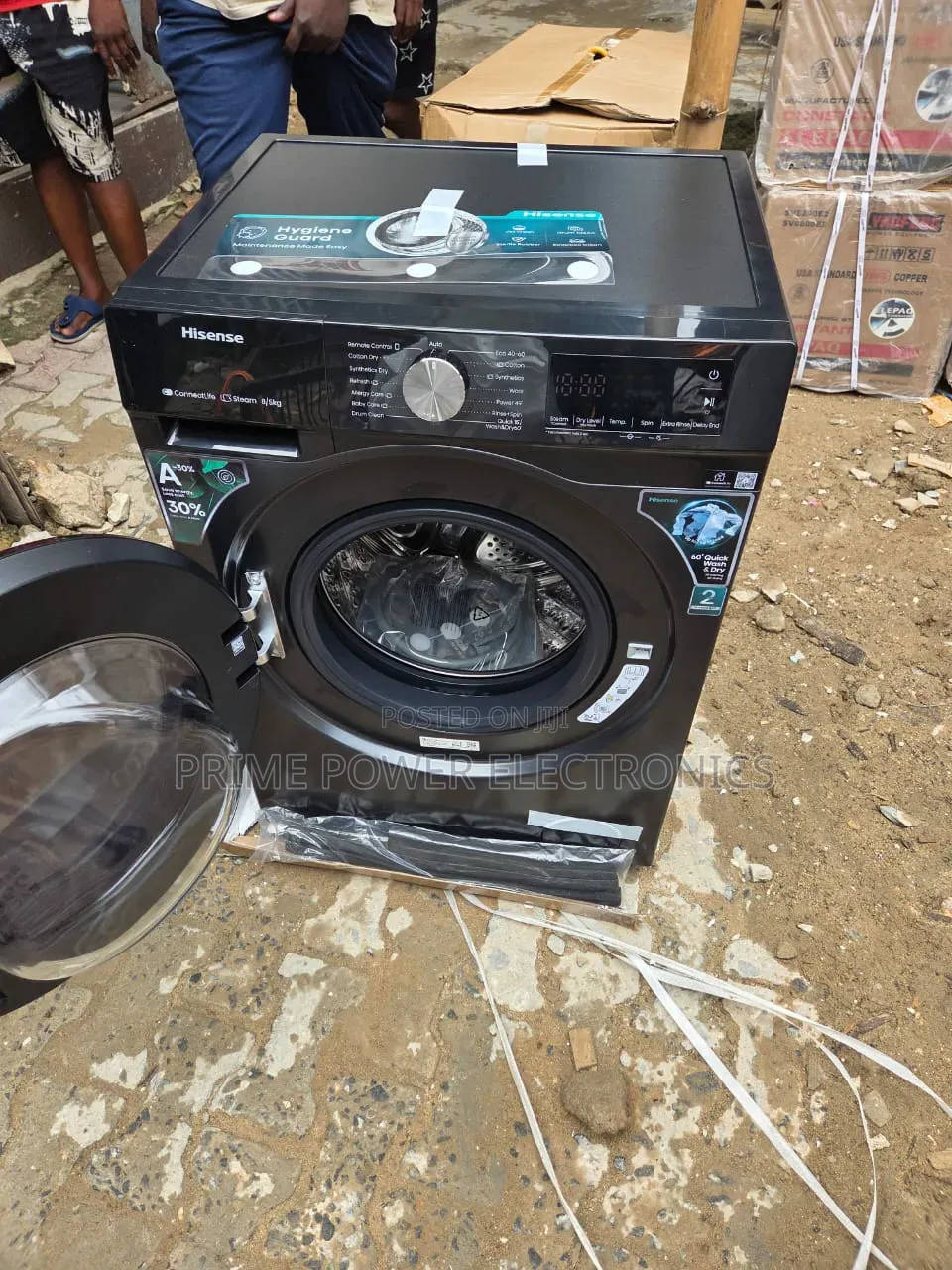 Hisense 10kg Smart Washer – Powerful and Efficient