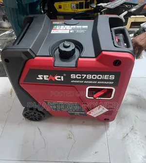 New 5/5.6kva Senci Inverter Petrol Generator [5 Litres Lasts 20 Hours]