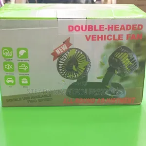 Original Double Headed Vehicle Fan