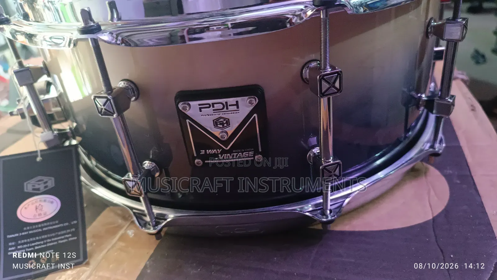 3 Ways Vintage PDH Snare Drum