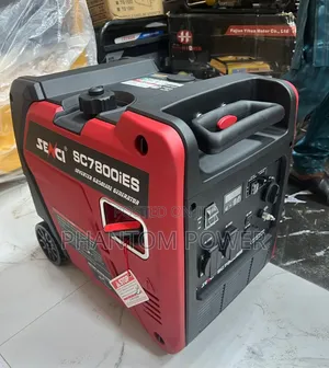 5.6kva Auto Senci SC7800iES Ultra Silent Inverter Petrol Generator