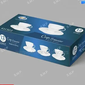 6 Set of Tea Cup and Saucer