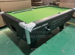 Premium American Fitness Snooker With Coin and Marble Top