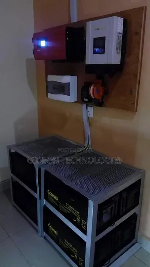 10KVA Inverter (120A MPPT) + 8 X 200Ah Dry Cell + 24 X 550W