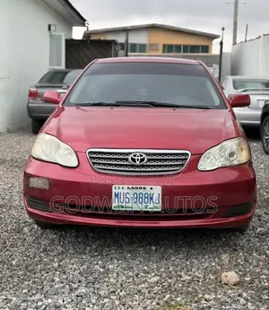 Toyota Corolla S 2006 Red