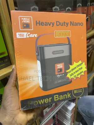 New Age Heavy Duty 80,000mah Nano Powerbank