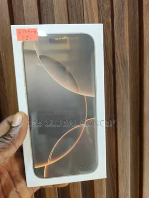 New Apple iPhone 16 Pro Max 256 GB Silver