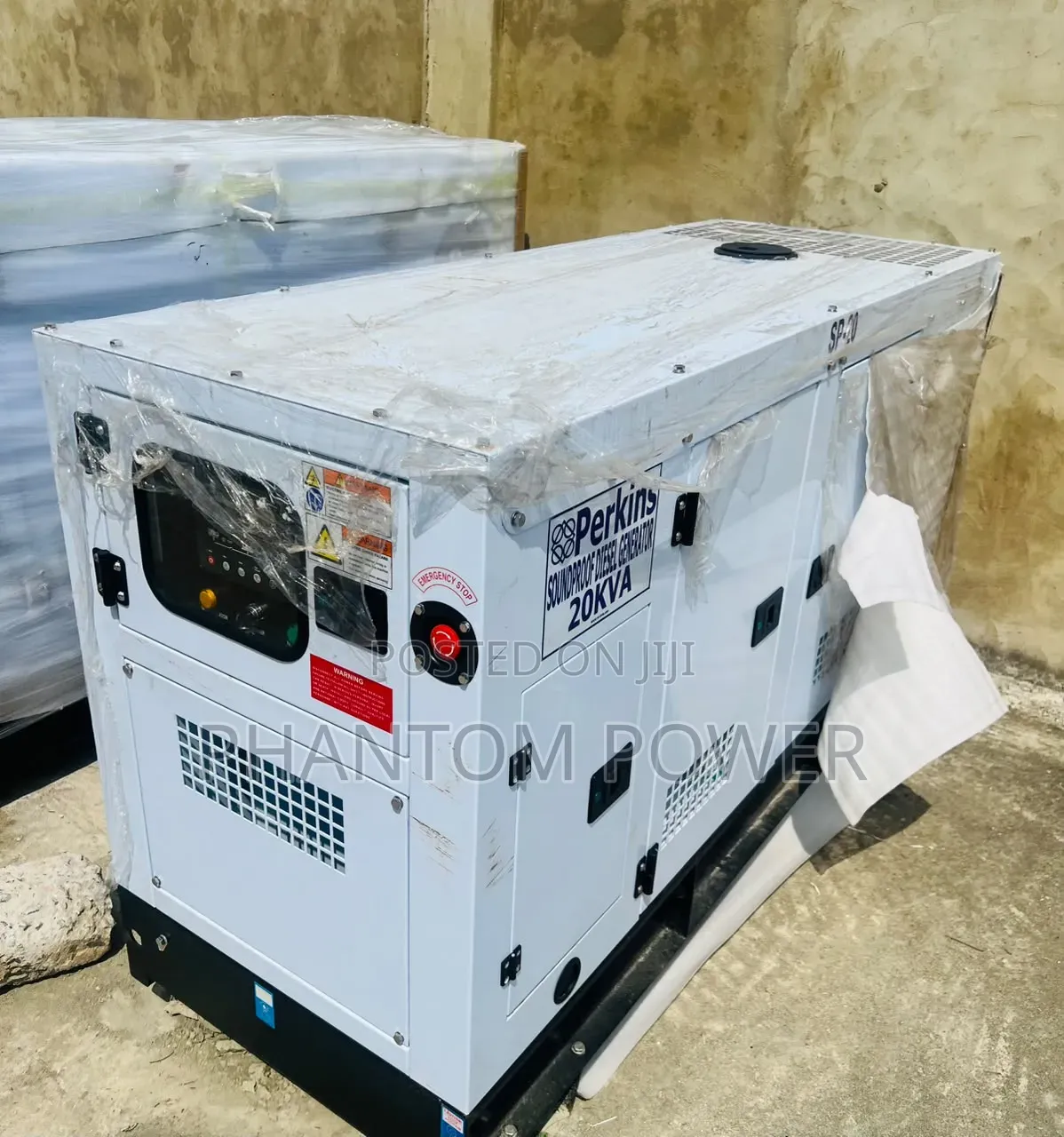 Original Perkins England 20kva 100% Copper Diesel Soundproof Generator