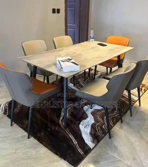 6 Seater Marble Dining