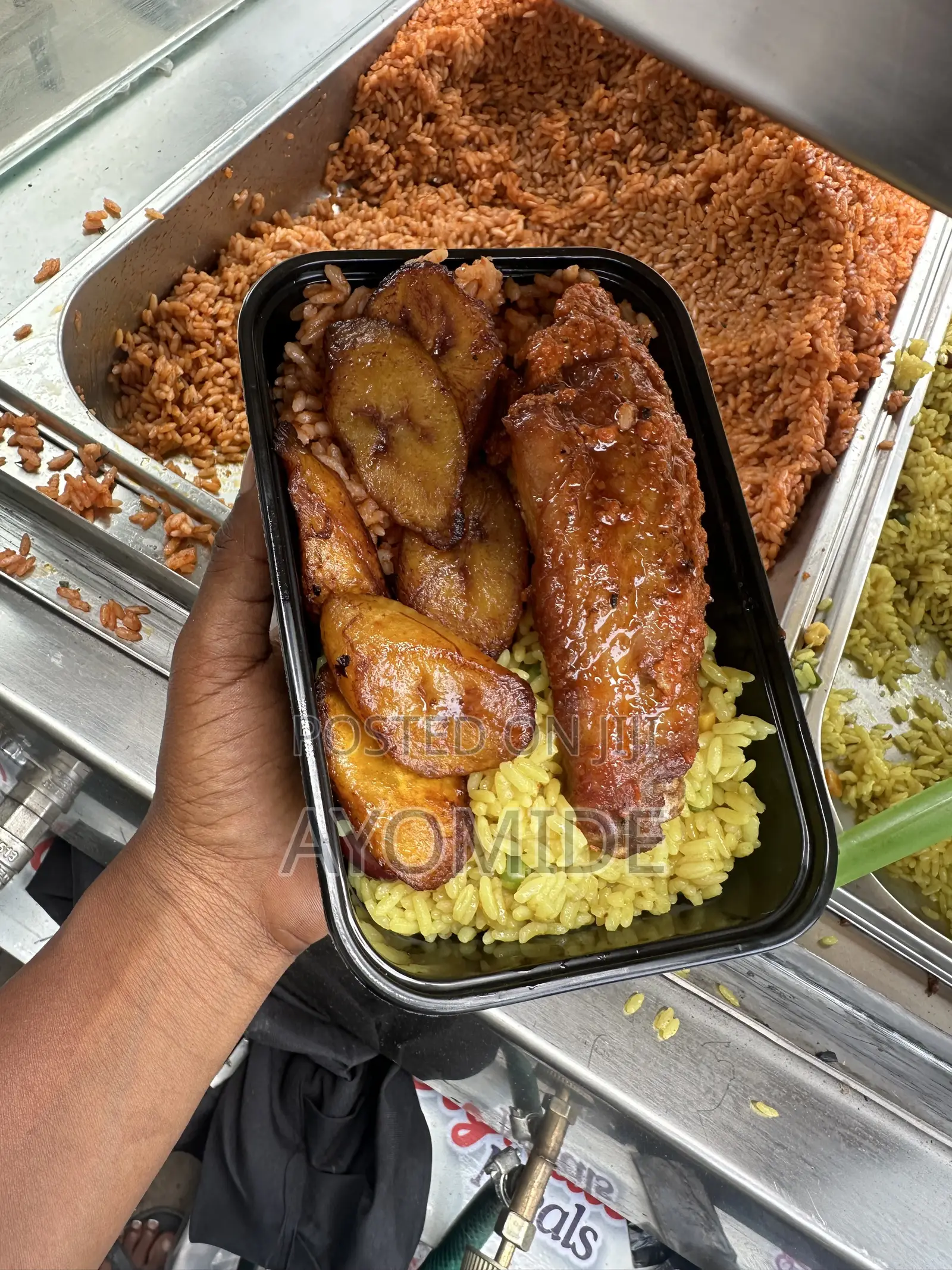Jollof Rice and Fried Turkey