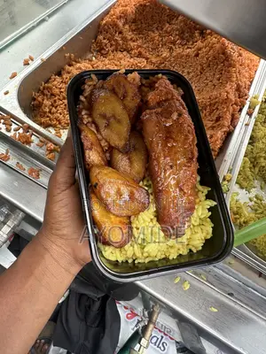 Jollof Rice and Fried Turkey