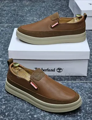Brown Timberland Men's Premium Casual Slip-on Loafer