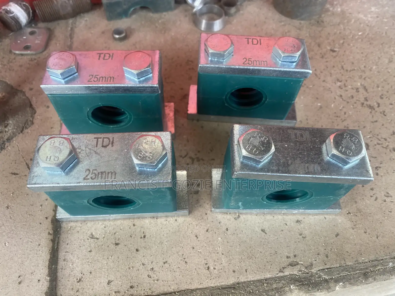 25mm Hydraulic Pipe Clamp