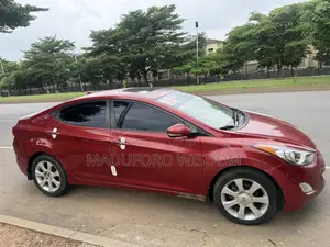 Hyundai Elantra GLS Automatic 2012 Red