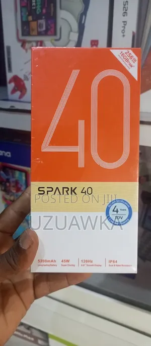 New Tecno Spark 40 256 GB